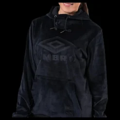 Umbro History Velvet Hood Black Svart Online
