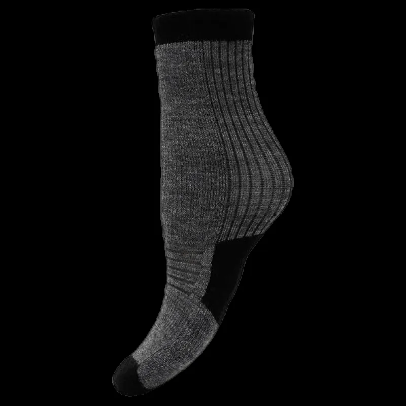Lindberg Hälen Wool Sock Grey Grå Outlet