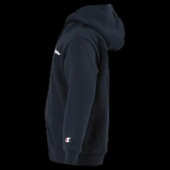 Champion Hooded Full Zip Suit Junior Blue Blå