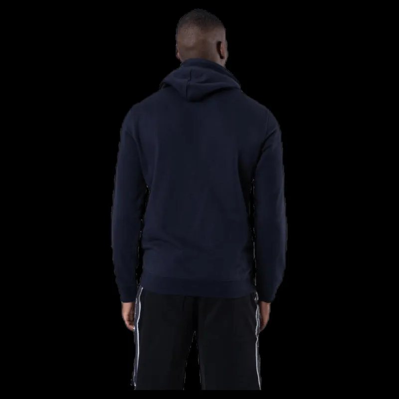 New Champion Hooded Full Zip Sweatshirt Blue Blå