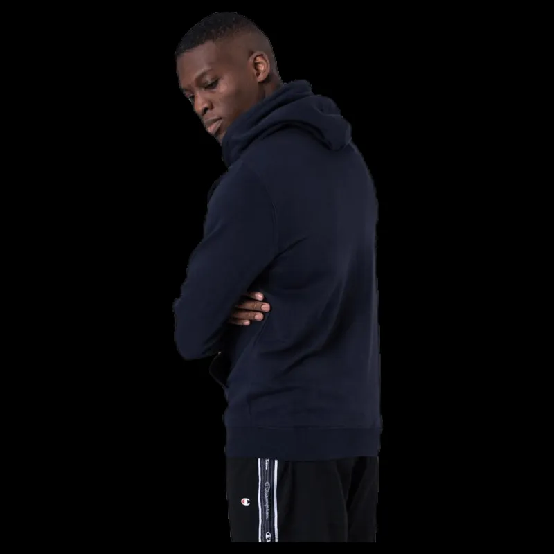 New Champion Hooded Full Zip Sweatshirt Blue Blå