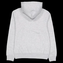 New Champion Hooded Full Zip Sweatshirt New Oxford Grey Melange Grå