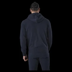 Clearance Champion Hooded Full Zip Sweatshirt Blue Blå