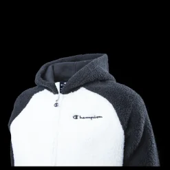 Champion Hooded Full Zip Top Junior White Vit Outlet