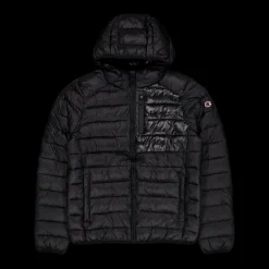 Discount Champion Hooded Jacket Black Beauty Svart