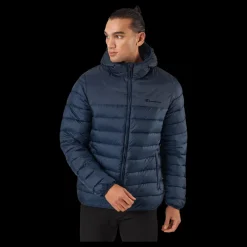 Champion Hooded Jacket Bs501 Blå New