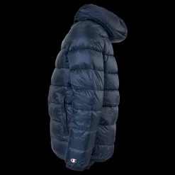 Outlet Champion Hooded Jacket Bs501 Blå