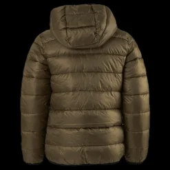 Champion Hooded Jacket Junior Green Grön Sale
