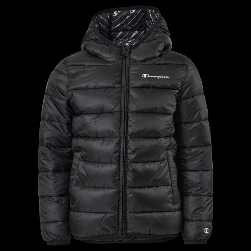 Champion Hooded Jacket Kk002 Svart