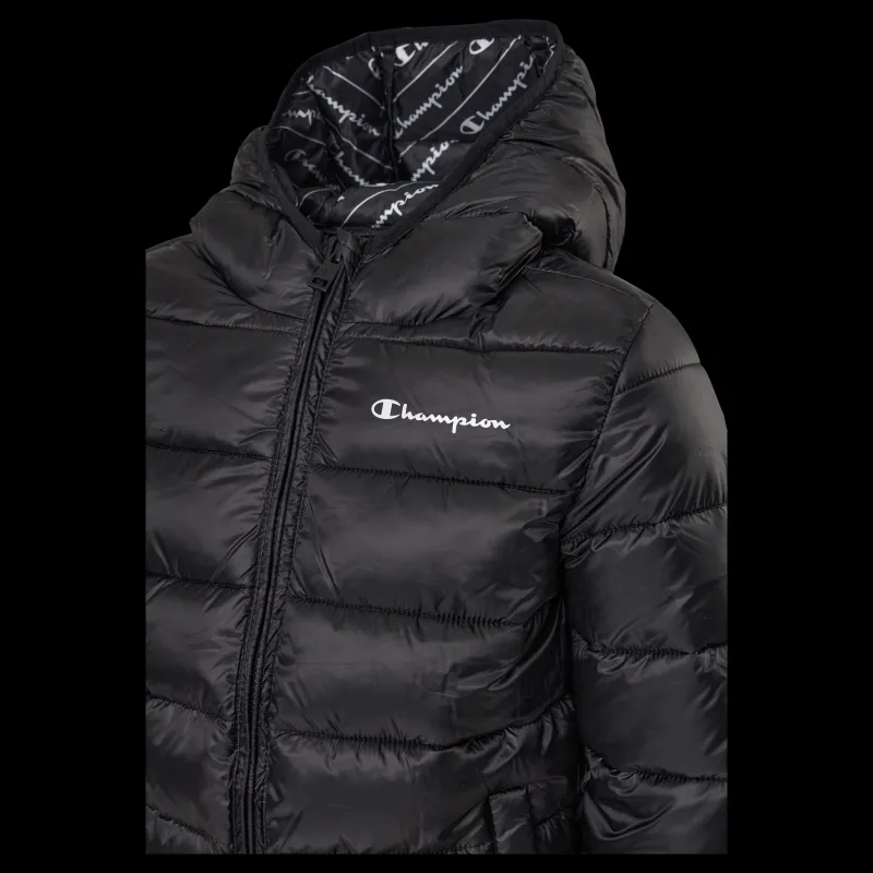 Champion Hooded Jacket Kk002 Svart