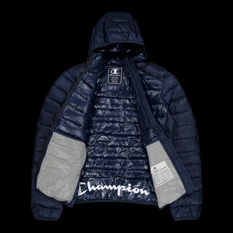 Champion Hooded Jacket Sky Captain Blå Clearance