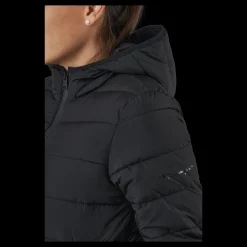 New Champion Hooded Polyfilled Jacket Black Beauty