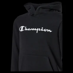 Best Champion Hooded Sweatshirt Black Beauty Svart