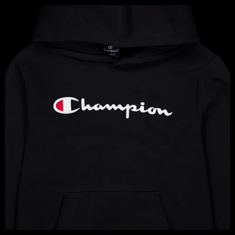 Champion Hooded Sweatshirt Black Beauty Svart