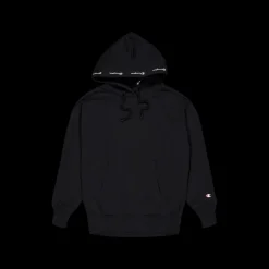 Champion Hooded Sweatshirt Black Beauty Svart New