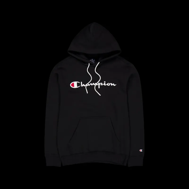 Online Champion Hooded Sweatshirt Black Beauty Svart