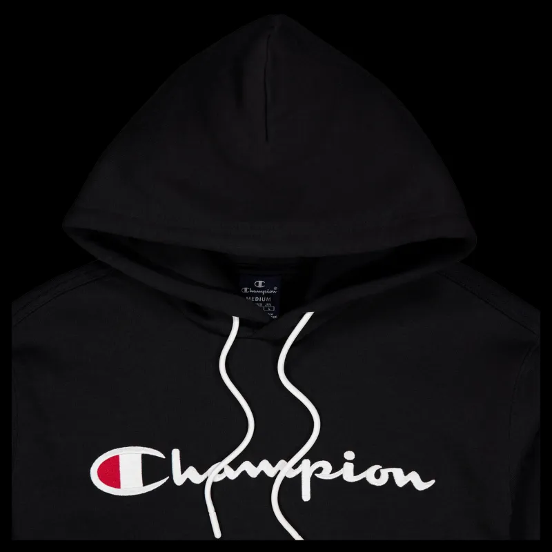 Online Champion Hooded Sweatshirt Black Beauty Svart