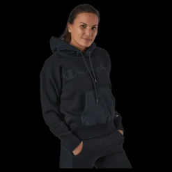 Sale Champion Hooded Sweatshirt Black Beauty Svart