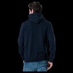 Champion Hooded Sweatshirt Blue Blå Online