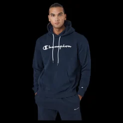 Clearance Champion Hooded Sweatshirt Bs501 Blå