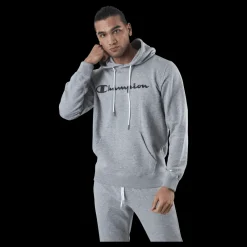 Champion Hooded Sweatshirt Grey Grå Outlet