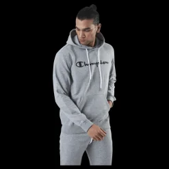 Champion Hooded Sweatshirt Grey Grå Outlet