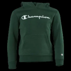 Champion Hooded Sweatshirt Junior Green Grön Best