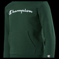 Champion Hooded Sweatshirt Junior Green Grön Best