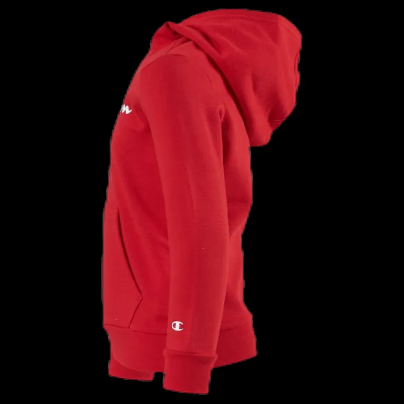 Champion Hooded Sweatshirt Junior Red Röd Best