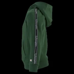 Champion Hooded Sweatshirt Junior Green Grön