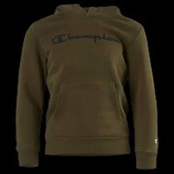 Online Champion Hooded Sweatshirt Junior Green Grön