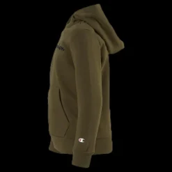 Online Champion Hooded Sweatshirt Junior Green Grön