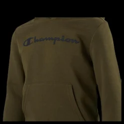 Online Champion Hooded Sweatshirt Junior Green Grön