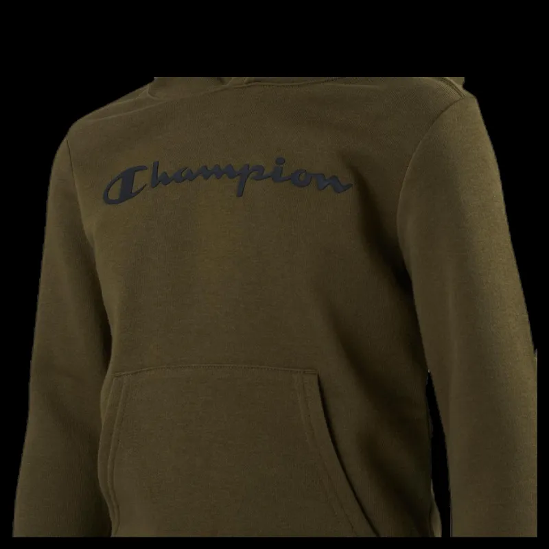 Online Champion Hooded Sweatshirt Junior Green Grön