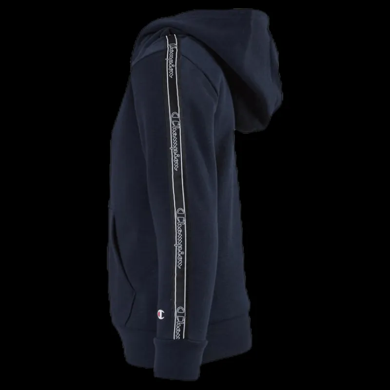 Hot Champion Hooded Sweatshirt Junior Blue Blå