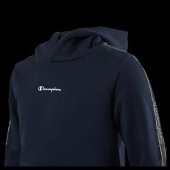Hot Champion Hooded Sweatshirt Junior Blue Blå