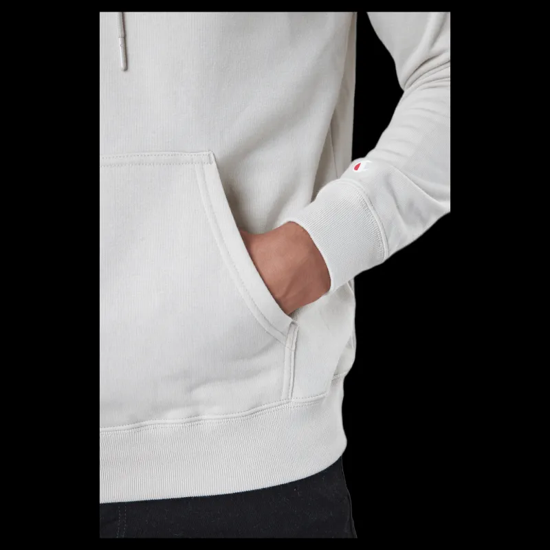 Champion Hooded Sweatshirt Moonbeam Vit