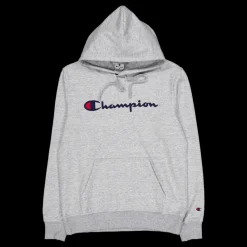 Champion Hooded Sweatshirt New Oxford Grey Melange Grå