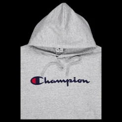 Champion Hooded Sweatshirt New Oxford Grey Melange Grå