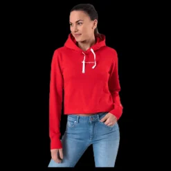 Clearance Champion Hooded Sweatshirt Red Röd