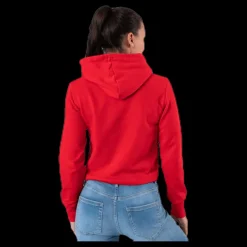 Clearance Champion Hooded Sweatshirt Red Röd