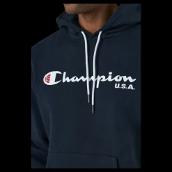 Champion Hooded Sweatshirt Sky Captain Svart