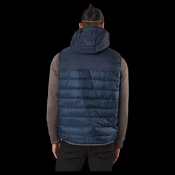 Outlet Champion Hooded Vest Bs501 Blå