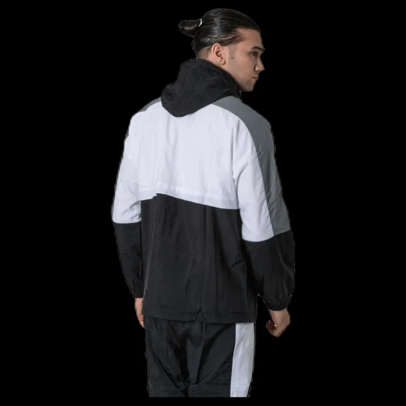 Nike Hooded Woven White/Black Flerfärgad Discount