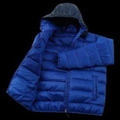 Champion Hooded Youth Jacket Blue Blå