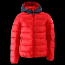 Champion Hooded Youth Jacket Red Röd Hot