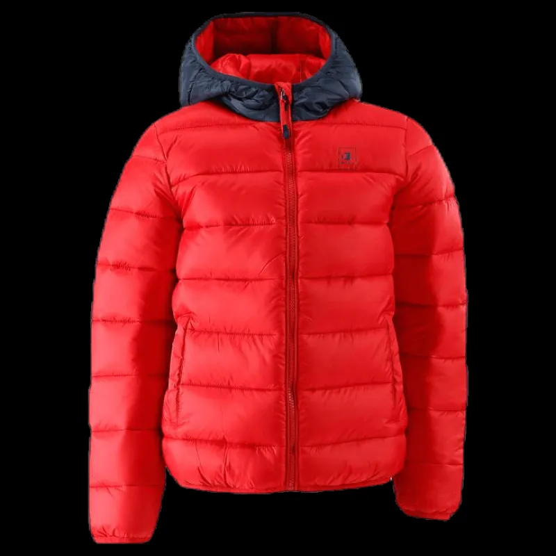 Champion Hooded Youth Jacket Red Röd Hot