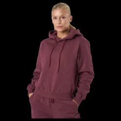Bread & Boxers Hoodie Burgundy Lila Discount