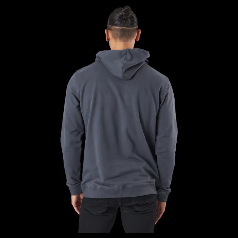 Discount Bread & Boxers Hoodie Iron Grey Grå