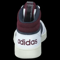 Sale adidas Hoops 3.0 Mid Lifestyle Basketball Classic Vintage Shoes Cloud White / Shadow Navy / Shadow Red Vit